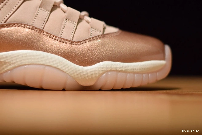 Bmlin Shoes GS Rose Low AH7860-105 Gold Jordan Air 11 0815